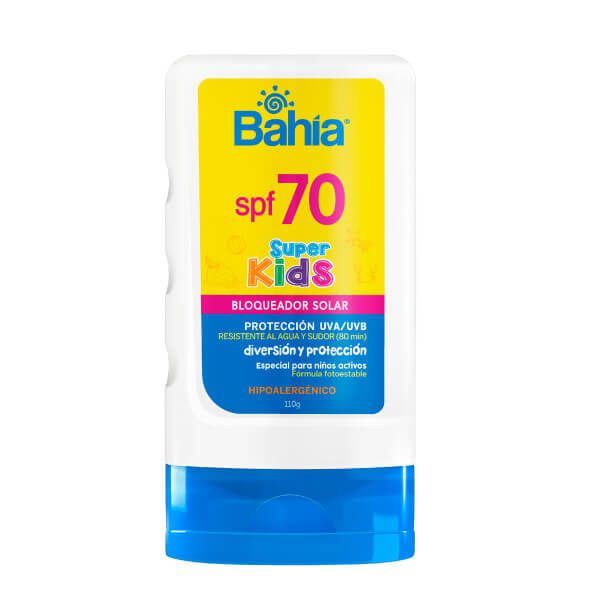 Bahia Bloqueador Súper Kids Spf70 - Frasco 110G